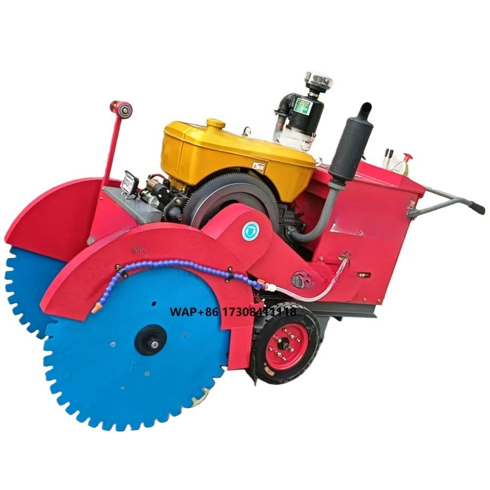 Electric Concrete Cutter - Motor Afstandsbediening Road Snijmachine Automatische Betonsnijder