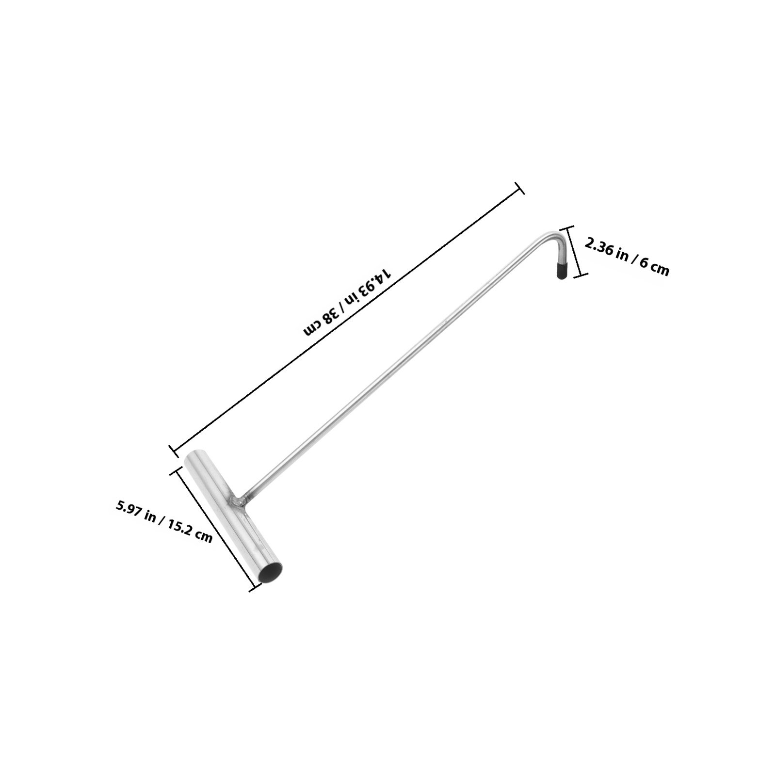 2 stuks roestvrijstalen T-vorm - Manhole Cover Lifting recensie en prijs