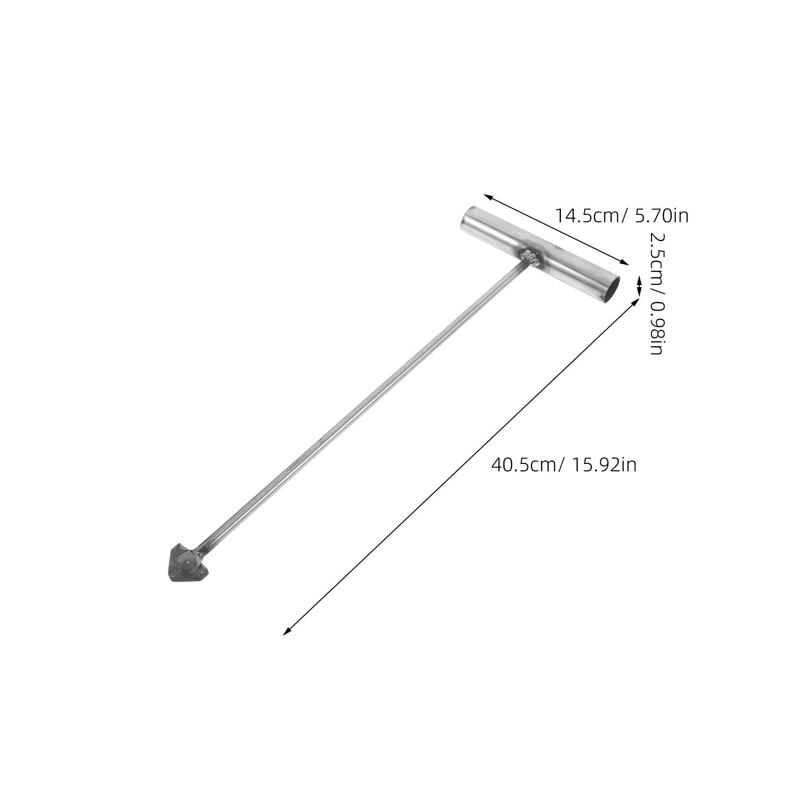 RVS putdekselhaak T-vormig zwa - Manhole Cover Lifting recensie en prijs