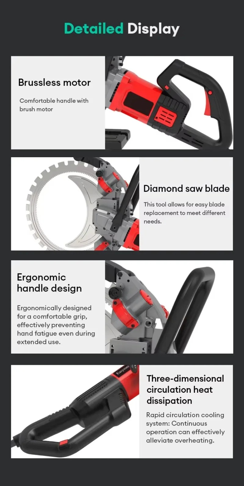 IKN Construction vraagt om een - Electric Concrete Cutter recensie en prijs